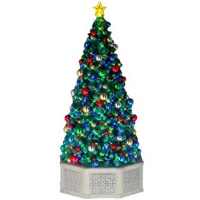 Фигурка музыкальная "Елка" 17х17х39 см