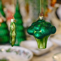 Елочная игрушка "Бобы" 8,5 см