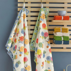 Полотенце кухонное Pebble Beach 50х70 см, зеленое