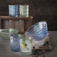 Набор бокалов для виски Ethno 304 мл, 2 шт, цвет мятный