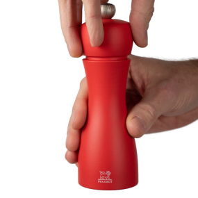 Набор мельниц для соли и перца Tahiti 15 см, 2 шт, цвет красный/оранжевый