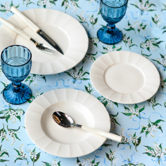 Набор посуды на 6 персон Queen Bianco, 18 предметов