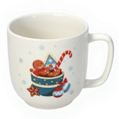 Кружка "Пряничный человечек" 390 мл