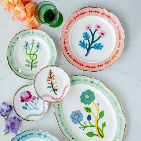 Тарелка столовая "Примула" Botanica 26,5 см