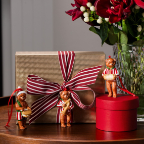 Набор фигурок Villeroy & Boch Nostalgic Ornaments  "Медведи", 3 шт