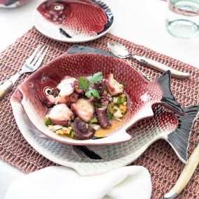 Тарелка глубокая Peixes 24х21 см