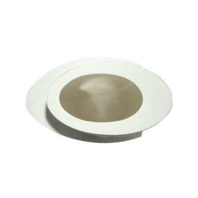 Ваза двойная "Цветущие ветки миндаля" 43 см, цвет голубой