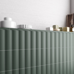 Плитка керамическая Equipe Vibe 6.5х20, out, Newport Green Matt, 8 мм