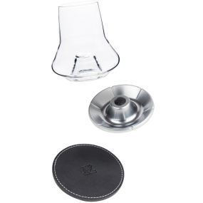 Бокал для дегустации виски с подставкой Peugeot, 3 предмета