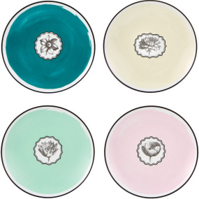 Набор тарелок салатных Herbariae by Christian Lacroix 23 см, 4 шт