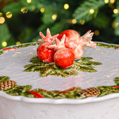 Емкость для хранения Bordallo Pinheiro Coroa De Natal 25х20 см