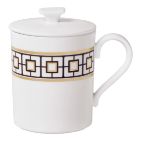 Кружка с крышкой MetroChic Gifts 300 мл