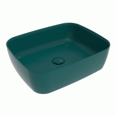 Раковина накладная Flaminia Play 52х40 PY52APET, Petrolio