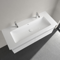 Раковина подвесная Villeroy & Boch Venticello 120х50, CeramicPlus, 4104CKR1