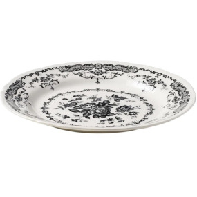 Тарелка столовая Rose Black 26 см