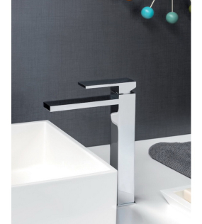 Смеситель для раковины iB Rubinetti Rubacuori RU202CC, хром