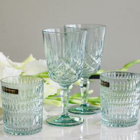 Набор бокалов для вина/коктейля Noblesse 355 мл, 2 шт, цвет мятный