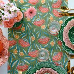 Скатерть-дорожка Isadora 40х100 см, цвет оливка