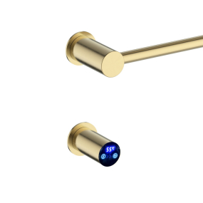 Полотенцесушитель Terminus Аккорд 80х50, электрический, золото матовое