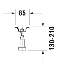 Ножки для ванны Duravit Accessories 7901000000000