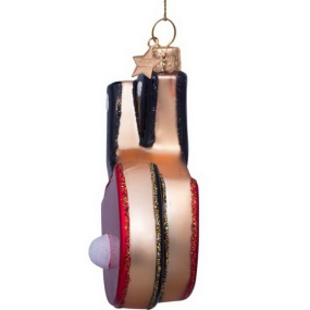 Елочная игрушка "Пинг-понг ракетки" 9 см