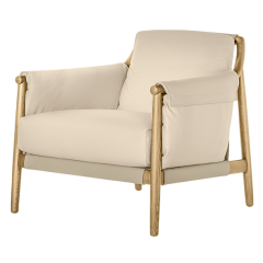 Кресло Poltrona Frau TIMES LOUNGE