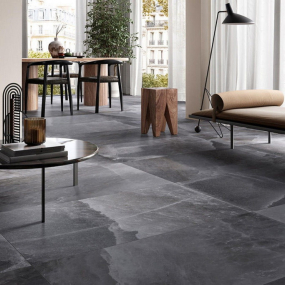 Керамогранит Rondine Himalaya 120x280 Lap, Black, 6 мм