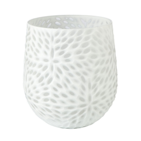 Ваза Scandic Home 22,5 см, белая