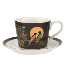 Чашка для эспрессо с блюдцем Chelsea 110 мл, темно-серая