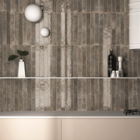 Плитка керамическая Equipe Bali 5х40, Dark Pearl, 8,3 мм