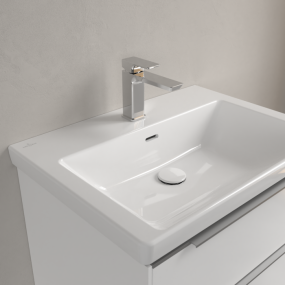 Раковина Villeroy & Boch Subway 3.0 65х47, CeramicPlus, 4A7065R1, из TitanCeram, белая