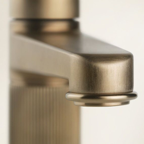 Смеситель для раковины Gessi Venti20 65001.716, брашированное золото PVD