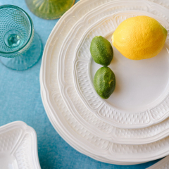 Набор тарелок салатных Pont aux choux blanc 23,2 см, 4 шт