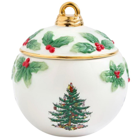Емкость для хранения Spode Christmas Tree Giftware "Елочный шар" 20х17 см