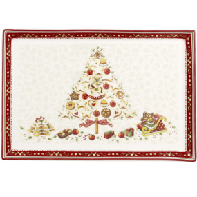 Блюдо для торта прямоугольное Winter Bakery Delight 39х26,5 см