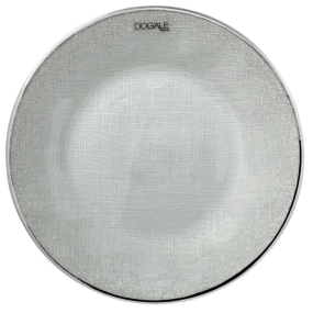 Блюдо сервировочное Dogale Essenza Shine 32 см, цвет серебро