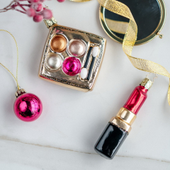 Новогодняя игрушка "Румяна" 9 см