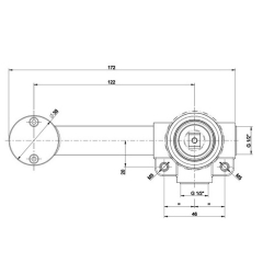 Внутренняя часть Gessi Parti Incasso 13297.031 смесителя