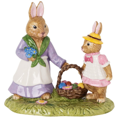 Фигурка "Цветочный луг" Bunny Tales 13x8х12 см