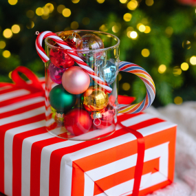 Кружка Schiaccianoci, цветная ручка