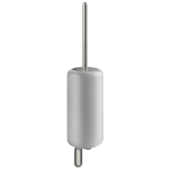 Ершик для туалета Gessi Goccia 38019.147, белый/брашированный хром