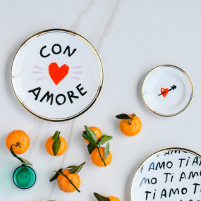 Блюдце "Con Amore" La Tavola Scomposta 17 см