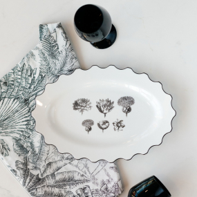 Блюдо овальное Herbariae 41,1х29,7 см