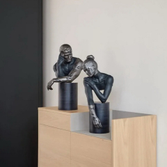 Статуэтка "Отражение природы. Он" 51х29х26 см