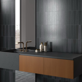 Керамогранит Equipe Bamboo 5,6х22,4, Antracita, 8 мм