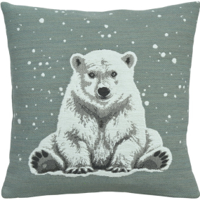 Чехол для подушки декоративной Arktos 45х45 см, серо-голубой