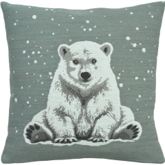 Чехол для подушки декоративной Arktos 45х45 см, серо-голубой