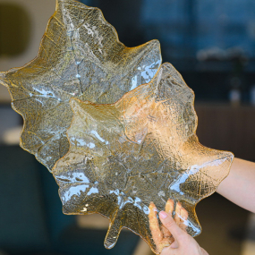 Блюдо "Кленовый лист" 36х35 см