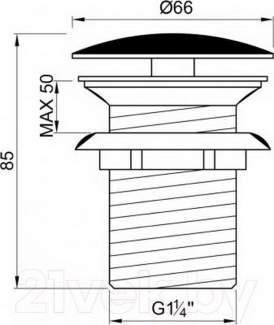 Слив для раковины Series 100 100.1693