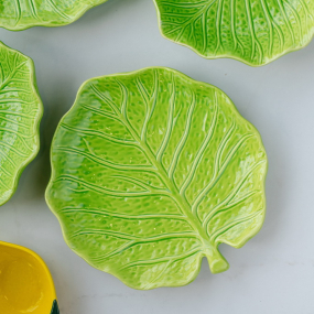 Блюдо "Листок" Lemon Garden 23х21 см